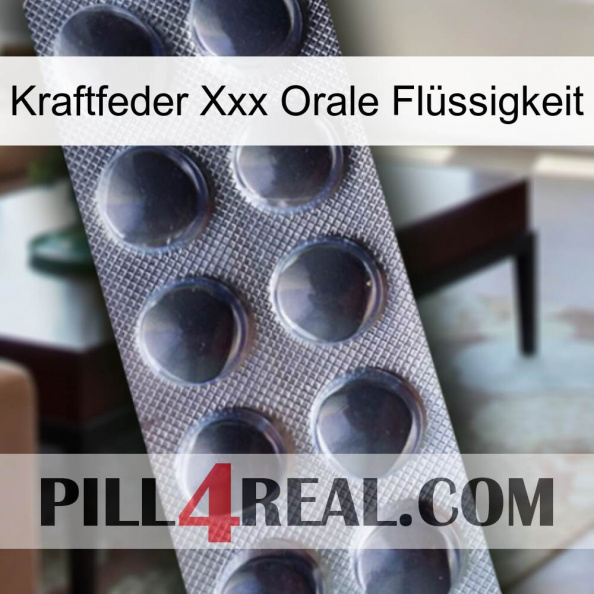 Kraftfeder Xxx Orale Flüssigkeit 30